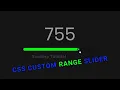 How To Make Range Slider Using HTML and CSS Create Slider Selector For HTML CSS Website slider