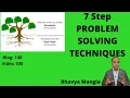 7 Step Problem Solving Techniques IATF 16949 Bhavya Mangla English