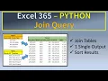 Excel Python Join Query
