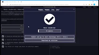 Basic JavaScript Understanding Uninitialized Variables freeCodeCamp