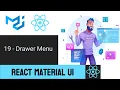 Drawer Menu Component In React Material UI
