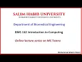 BME-102 ITC Lecture 22 Files