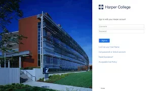 MyHarper Portal - How to Sign In