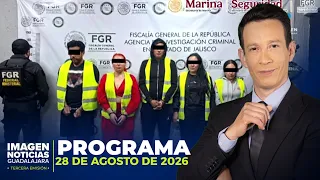 Noticias GDL con Ricardo Camarena | Programa completo 28 de agosto de 2026
