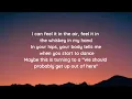 Kane Brown - I Can Feel It (lyrics)