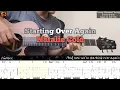 Download Lagu Starting Over Again - Natalie Cole | Guitar Fingerstyle Tabs + Chords + Lyrics