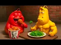 Download Lagu LARVA ANIMATION 2025: Food and muscles 🍗💪 COMEDY VIDEO 20225 | CARTOON BOX TOP 55 | TRY NOT TO LAUGH