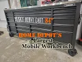 Home Depot s 2nd Largest Tool Chest 84 Husky Heavy Duty mobile workbench - first impressions