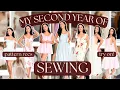 I sewed my pinterest board for a year straight Second Year Sewing Recap