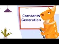 Constants Generation for Names JPA Buddy