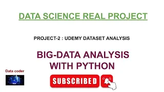 Udemy Dataset Analysis Data Analysis with Python Data Science Project - 2