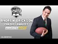 Podcast with Andrew Erickson from Fantasypros