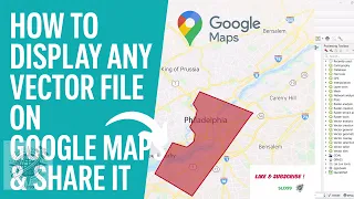 How to display and Share CAD shapefiles and GeoJSON in Google Maps