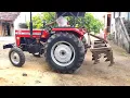 Massey Ferguson 241 Tractor || Cultivator Machine | On the Model Farm