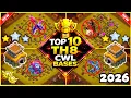 TOP 10 WORLD BEST TH8 War Base With Link Th8 Cwl Base With Link Th8 Legend Base 2026