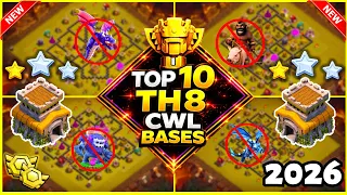TOP 10 WORLD BEST TH8 War Base With Link Th8 Cwl Base With Link Th8 Legend Base 2026