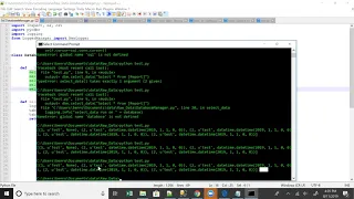 Connecting To SQL Server With Python - Creating A Database Object