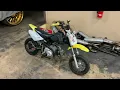 Giving The Ssr 70 Pit Bike TheVeeTouch New Rear Tube Carb Clean Tune Up