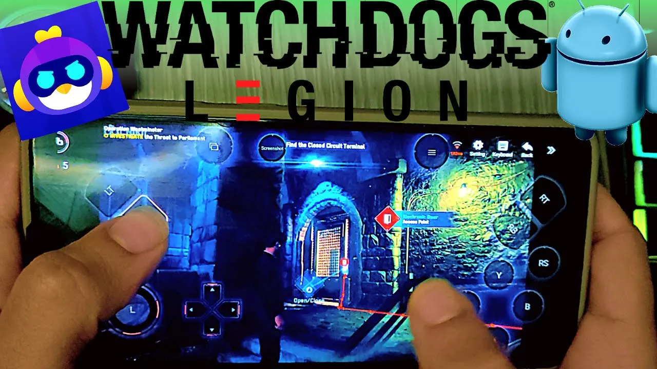 Watch Dogs Legion - Android Gameplay - Chikii Cloud Gaming - Mobile 2022