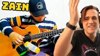 Download InsyaAllah - Maher Zain (fingerstyle guitar cover) Reaction // Alip Ba Ta // Guitarist Reacts MP3