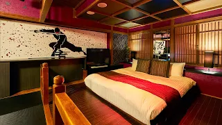 Download Staying in a Ninja Room with Clever Mechanisms🥷 | HOTEL LOVE MP3