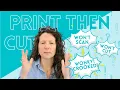 Cricut Print Then Cut Issues 8 EASY Ways To Get Perfect Cuts How To Calibrate Your Cricut