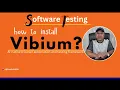How to install Vibium and run first test Software Testing
