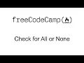 Regular Expressions - Check for All or None