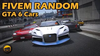 GTA 6 Cars Random Race - GTA FiveM Random More
