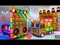 Lagu Mini Dj truck Setup | how to make mini djsetup with cardboard Making Dj truck | dj wala, dj gadi