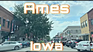 Ames Iowa - City Tour Drive Through