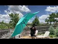 Let s Throw Some Shade Rectangular Patio Umbrella Review