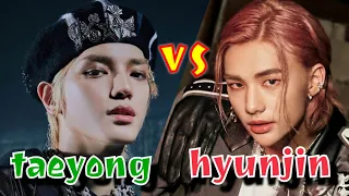 Download TAEYONG VS HYUNJIN | rap visuals battle MP3