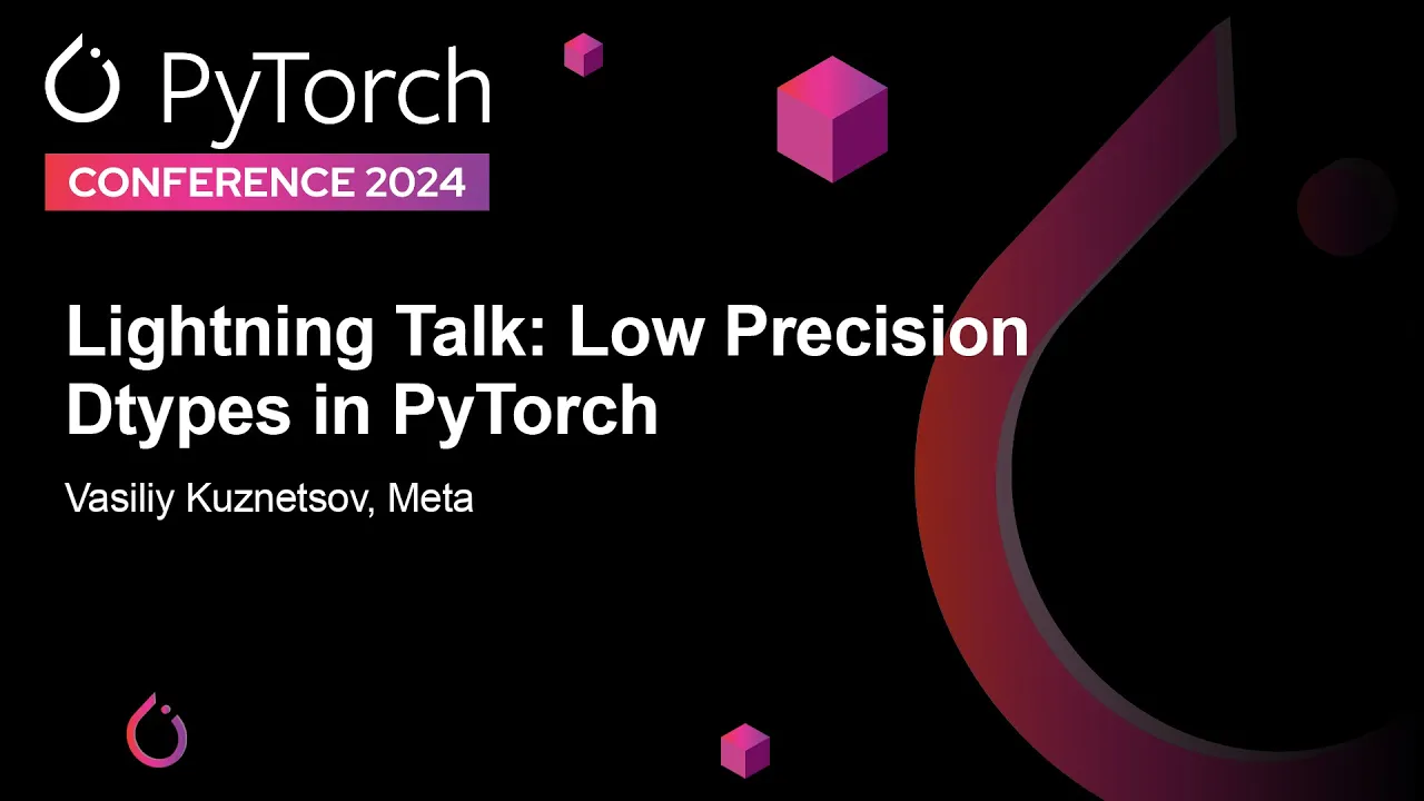 Image from Low Precision Dtypes in PyTorch