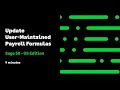 Sage 50 US - Update User-Maintained Payroll Formulas