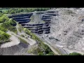 Unplanned Aerial Adventure Over Rush Valley Quarry in Rushland Bucks County PA