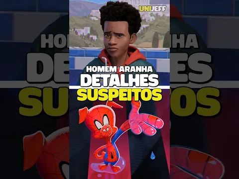 DETALHE SUSPEITO EM HOMEM ARANHA