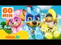 PAW Patrol Mighty Pups Charge Up! ⚡️ w/ Skye \u0026 Chase | 60 Minute Compilation | Nick Jr.