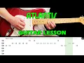 Lagu ATLANTIS - Guitar lesson (with tabs \u0026 chords) - The Shadows