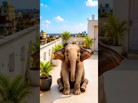 हाथी क्यों नहीं उड़ रहा  😁🥰#shorts #shortsfeed #funny #comedy #youtubeshorts