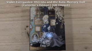 unboxing violet evergarden eternity and the auto memory doll collectors edition uk import 