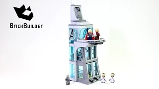 Lego Super Heroes 76038 Attack on Avengers Tower - Lego Speed Build