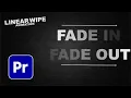 Smooth Text Animation FADE IN FADE OUT In Premiere Pro