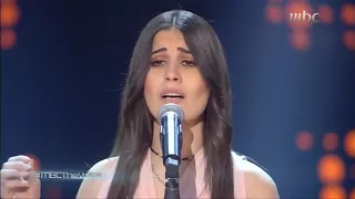 MBCTheVoice ذا فويس مرحلة الصوت وبس الحلقة الثانية جيانا غنطوس هذه ليلتى لام كلثوم 