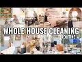 WEEKLY CLEANING ROUTINE WHOLE HOUSE CLEAN WITH ME 2026 CLEANING MOTIVATION