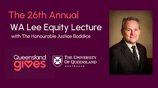 WA Lee Equity Lecture 2025