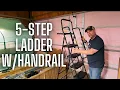 HBTower 5 Step Ladder with Handrails