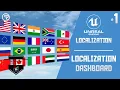 Unreal Engine 5 Tutorial - Localization Part 1 Localization Dashboard
