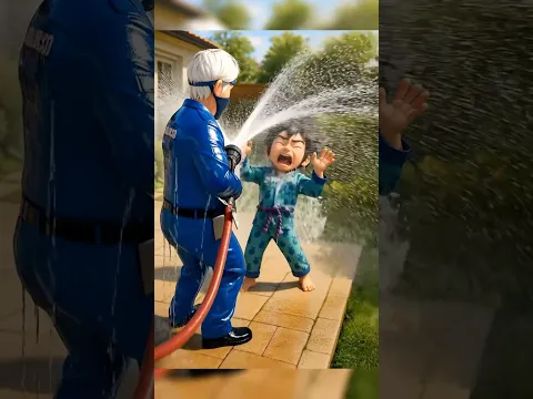 ¡Sasuke se burló de la piscina vieja de Goku, pero...! #goku #vegeta #ia #dibujo #animacion #shorts