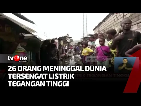 Puluhan Orang di Kongo Tewas Tersengat Listrik Akibat Kabel Listrik Mendadak Putus